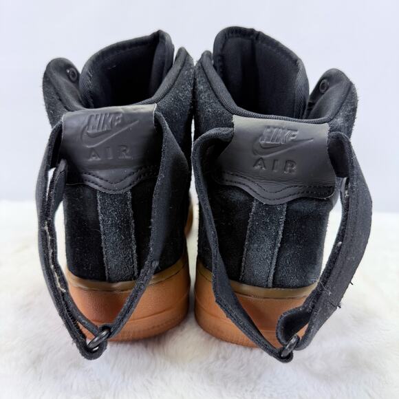 Nike Air Force 1 High \'07 LV8 Suede Black Gum Mens Size 8.5 AA1118-001 main image 10